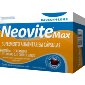 Suplemento Alimentar Neovite Max com 60 cápsulas